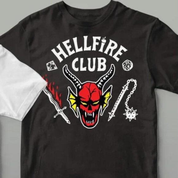 Stranger Things HellFire Club Tee - Picture 1 of 1